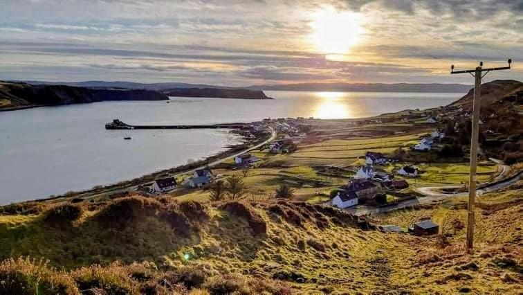 Uig Chalets Idrigill Hill Chalet Exterior foto